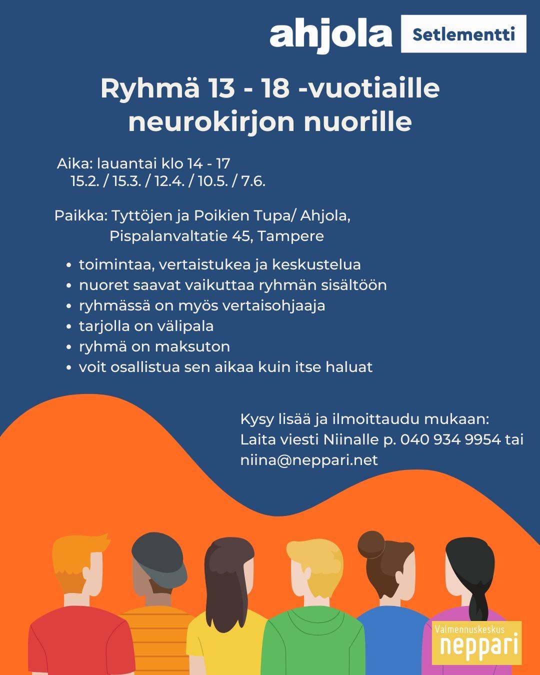 Syksyn nepsy-ryhmän mainoskuva